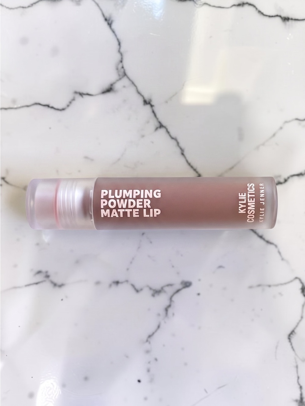 Kylie Cosmetics Plumping Powder Matte Lip - True Brown K